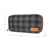 Hamelin Oslo Tech Organiser | Slate Gray, Tweed Fabric | All... - Image 5