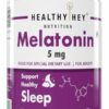 HealthyHey Nutrition Melatonin 120 vegetable capsules 5mg - ... - Image 2