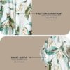 Leriya Fashion Shirt for Men | Tropical Leaf Printed Rayon S... - Image 6
