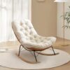 Velura Upholstered Rocking Chair Lounge Chair for Front Porc... - Image 8