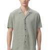 FYLTR Men\'s Regular Fit Knit Shirt (FYLSS24MKS-301_Olive Po... - Image 2
