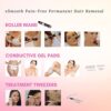 Verseo Female LED Home Electrolysis Shaver Kit, Multicolour - Image 5