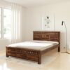 Amazon Brand - Solimo Antiquo Queen Size Solid Sheesham Wood... - Image 2