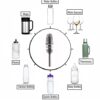 VYOOx Long Handle Silicone Bottle Cleaner Brush for Washing ... - Image 4