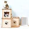 SAZ DEKOR® Cardboard Cat House Thickened Furniture Protectio... - Image 2