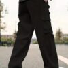Lymio Cargo for Men || Stylish Cargo (Cargo-41-Black-L) - Image 4