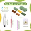 PATPAT Diy Crochet Phone Bag Material Kit Beginners Sun Flow... - Image 3