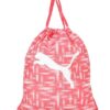 Puma Unisex-Adult Beta Gym Sack, Electric Blush-Logo Pixel A... - Image 2