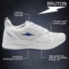 BRUTON 830 EVA Lite Running Sport Shoes for Men-White, Size-... - Image 4