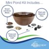 Aquascape Pond and Waterfall Kit AquaGarden Container Water ... - Image 6