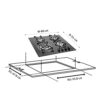 Glen 4 Burner Built in Glass Hob With Triple Ring European S... - Image 4