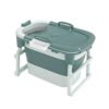 MERISHOPP®Bathroom Tub Large Soft Soaking Standing Bath Tub ... - Image 3