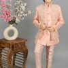 AHHAAAA Kids Ethnic Silk Blend Waistcoat Kurta Casual Style ... - Image 3