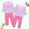 LuvLap Baby Girls Pack of 3 Full Sleeve Top & Pyjama Set 100... - Image 4