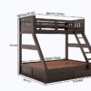 STRATA FURNITURE Sheesham Wood Bunk Bed with 2 Drawer Storag... - Image 3