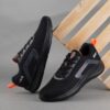 Campus Men\'s Ozil Running Shoes BLK/F.ORG - 8UK/India - Image 8
