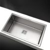 Ruhe® Handmade Exclusive Single Bowl Kitchen Sink - 24x18x10... - Image 7