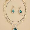 Shining Diva Fashion Latest Stylish Design Fancy Crystal Nec... - Image 5