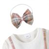 Hopscotch Girls Check Print Full-Sleeve Casual Dress with He... - Image 6