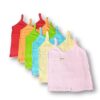 SUNUO Girls\' Assorted Camisole Pack of 6 Multicolour, 100% ... - Image 2