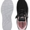 Campus Women\'s Claire BLK/Peach Running Shoes - 7UK/India C... - Image 6