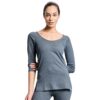 Boldfit Women\'s Regular Fit Undershirt (BFTBW3011SM_Grey M) - Image 2