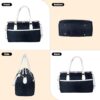 Storite Polyester Travel Duffle Bag for Women - Stylish Ligh... - Image 6