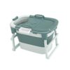 MERISHOPP®Bathroom Tub Large Soft Soaking Standing Bath Tub ... - Image 5