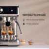 Budan Espresso Machine and Coffee Machine with Built-In Grin... - Image 4
