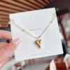 MEENAZ pendant necklace chain for women girls Love anti tarn... - Image 5