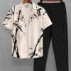 BULLMER Cotton Blend Clothing Set With Trendy Shirt & Pants ... - Image 3