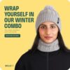 Boldfit Woolen Winter Cap for Women with Neck Warmer Soft Wo... - Image 5