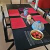 SMAART CRAAFTS 6 Seater Rattan Dining Set | Dining Table and... - Image 6