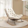 Velura Upholstered Rocking Chair Lounge Chair for Front Porc... - Image 8