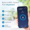 ULTRALOQ Bolt Fingerprint Smart Lock, Built-in WiFi Keyless ... - Image 3