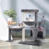 YOUPET 33.46" Cat Tree Tower with Cat Condo and Scratching P... - Image 7