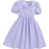 Charming Baby Girls Frock Dress Cream Knee Length Full Sleev... - Image 2