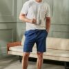 NOBERO Men\'s Bermuda Shorts (1M-BWSH-R0036-NB_Navy Blue_2XL... - Image 6