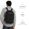 TUMI - Harrison Warren Leather Laptop Backpack - 15 Inch Com... - Image 8