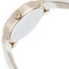 Timex Women Leather Fashion Analog White Dial Watch - T2N151... - Image 4