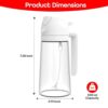 PRIME PICK 2-in-1 Olive Oil Dispenser Bottle - 16oz/470ml Pr... - Image 3