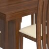 Mamta Decoration Sheesham Wood Dining Table Set with 6 Chair... - Image 6