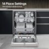 LG 14 Place Setting Free Standing Dish Washer with TrueSteam... - Image 10