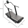 PowerMax Fitness TMC-2500 Non-Motorised Commercial Curve Tre... - Image 8