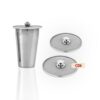 Kitchen Expert Stainless Steel Small Net Lid Set | Set of 3 ... - Image 2