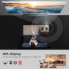 Mini DLP 3D Projector, Portable HD LED WiFi Projector Batter... - Image 8