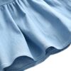 BENKILS Cute Fashion Floral Embroidered Cotton Denim Casual ... - Image 8