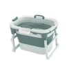 MERISHOPP®Bathroom Tub Large Soft Soaking Standing Bath Tub ... - Image 9