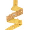 VAMA Fashions Zardosi Work Golden Cloth Kamarbandh waistband... - Image 2