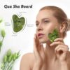 Sifoz Jade Roller & Gua Sha Set Face Roller Anti-Aging Facia... - Image 5